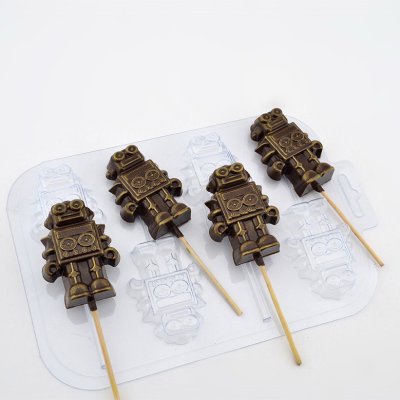 форма пластиковая Робот - 3